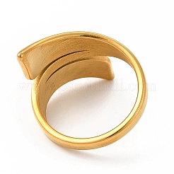 Ion Plating(IP) 304 Stainless Steel Finger Rings for Women Men&nbsp;LS-RJEW-C049-08B-G