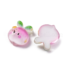 Cartoon Transparent Resin Cabochons&nbsp;CRES-R459-01D
