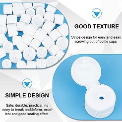 48Pcs 3 Styles Plastic Bottle Caps&nbsp;FIND-OC0003-67B
