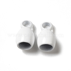 Spray Painted 201 Stainless Steel Cord Ends&nbsp;STAS-I672-11A-02
