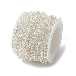 Brass Curb Chains&nbsp;KK-P304-02C-S