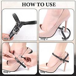 AHADEMAKER PU Leather High-heeled Shoelaces&nbsp;DIY-GA0004-22