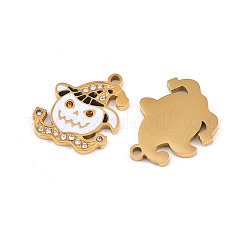 304 Stainless Steel Enamel Pendants&nbsp;SA-CBA85C0-03G