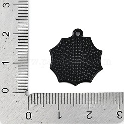 Halloween Theme Spray Painted Alloy Enamel Pendants&nbsp;PALLOY-D029-01B-RS