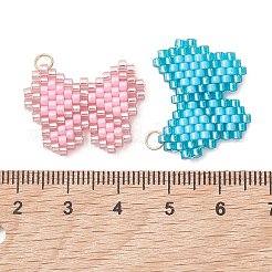 Glass Seed Beaded Pendants&nbsp;PALLOY-MZ01296