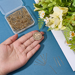 500Pcs 304 Stainless Steel Flat Head Pins&nbsp;STAS-ME0003-65