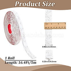 PVC Self-adhesive Flexible Molding Trim&nbsp;AJEW-CP0011-26B