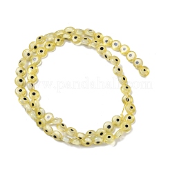 Handmade Evil Eye Lampwork Beads Strands&nbsp;LAMP-G164-10A-05