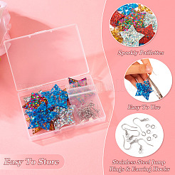 DIY Dangle Earring Making Kit&nbsp;DIY-TA0006-55A