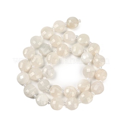 Natural White Moonstone Beads Strands&nbsp;G-B094-A17-01