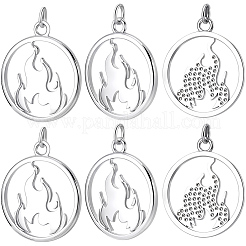 10Pcs Brass Pendants&nbsp;KK-BBC0028-51S