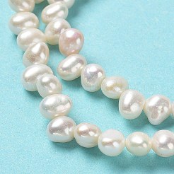 Natural Cultured Freshwater Pearl Beads Strands&nbsp;PEAR-J007-66