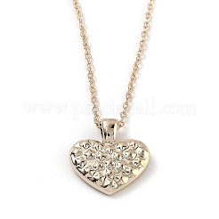 Golden Plated Heart with Constellation/Zodiac Sign Alloy Enamel Pendant Necklaces&nbsp;NJEW-H214-A07-G