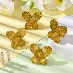 Acrylic Finger Rings&nbsp;RJEW-M137-02C