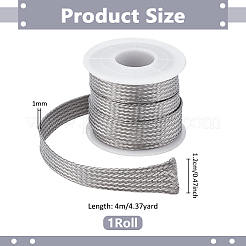 304 Stainless Steel Braided Sleeving&nbsp;FIND-UN0001-41