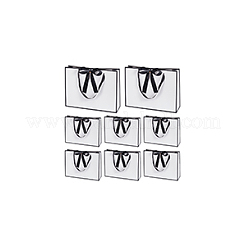 Rectangle Paper Storage Bags with Handle&nbsp;ABAG-WH0038-56