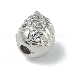 Rack Plating Brass Beads&nbsp;KK-A220-18P