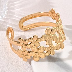304 Stainless Steel Cuff Bangles&nbsp;SA-CBA46AF-33G