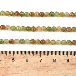 Natural Green Tourmaline Beads Strands&nbsp;G-Z106-A07-4mm