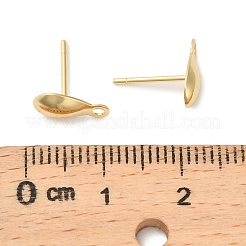 304 Stainless Steel Stud Earring Findings&nbsp;STAS-I350-09G