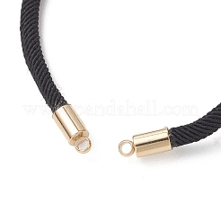 Round Nylon Twisted Cord Bracelet Making&nbsp;AJEW-JB01582-01