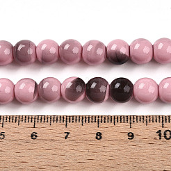 Baking Paint Glass Beads&nbsp;X1-DGLA-N013-8mm-09