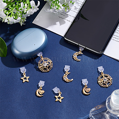 8Pcs 4 Styles PVC Mobile Dustproof Plugs&nbsp;HJEW-PH02325