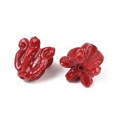Synthetic Coral Beads&nbsp;CORA-P011-01A-01