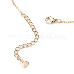 304 Stainless Steel Bar Link Triangle Mesh Toe Ring Anklets for Women&nbsp;AJEW-AN00664