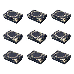 10Pcs Sun Moon Star Printed Cardboard Gift Boxes&nbsp;CBOX-TA0001-21D