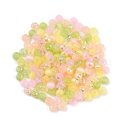 Mixed Color Imitation Cat Eye Glass Round Seed Beads&nbsp;SEED-NH0003-01A-01