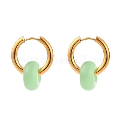 PVD Vacuum Plating 304 Stainless Steel Huggie Hoop Earrings&nbsp;EJEW-JE04381