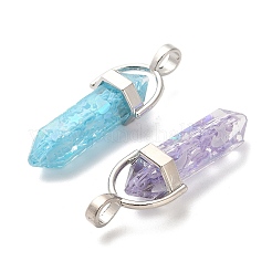 Epoxy Resin Pendants&nbsp;RESI-L045-01P