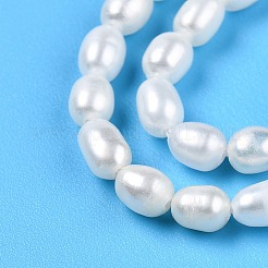 Natural Cultured Freshwater Pearl Beads Strands&nbsp;PEAR-N012-03N