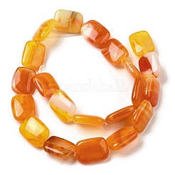 Natural Striped Agate/Banded Agate Beads Strands&nbsp;G-B137-B01-01I