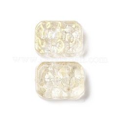 Transparent Spray Painted Glass Beads&nbsp;X-GLAA-I050-08A