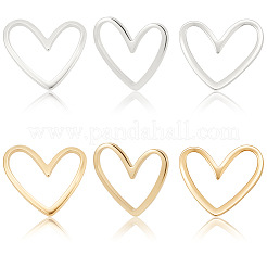 60Pcs 2 Colors Brass Linking Rings&nbsp;FIND-BBC0004-77