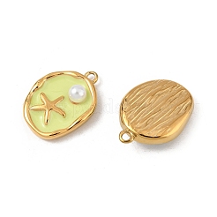 ABS Plastic Imitation Pearl Pendants&nbsp;STAS-P396-25G-M