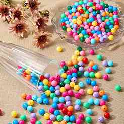 150G Opaque Acrylic Beads&nbsp;OACR-SZ0001-57