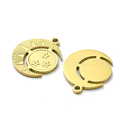Ion Plating(IP) 316L Surgical Stainless Steel Pendants&nbsp;STAS-D090-06G