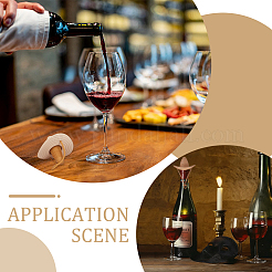 3Pcs 3 Colors Silicone Red Wine Bottle Stoppers&nbsp;SIL-ME0001-12
