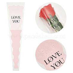50Pcs OPP Flower Bouquet Wrapping Craft Paper&nbsp;DIY-WH0430-767