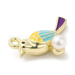 Alloy Enamel Pendants&nbsp;ENAM-D058-03G-02