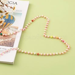 Handmade Polymer Clay Beaded Chains&nbsp;AJEW-JB00975-04