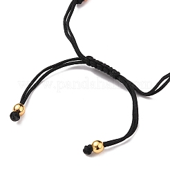 Adjustable Nylon Thread Braided Bead Bracelets&nbsp;BJEW-JB05635-01
