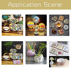 Glass Cabochons&nbsp;DIY-FH0001-65