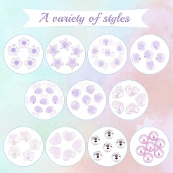 Transparent Acrylic Beads&nbsp;TACR-PH0001-36