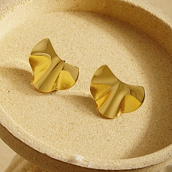 Stylish 304 Stainless Steel Irregular Stud Earrings&nbsp;EG3704-1
