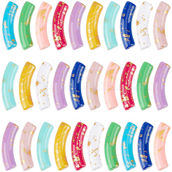65Pcs Opaque Acrylic Beads&nbsp;OACR-PA0002-10