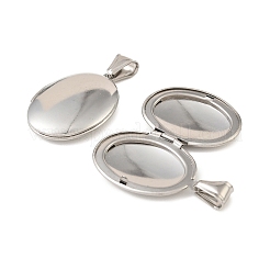316 Stainless Steel Locket Pendants&nbsp;STAS-K321-08P